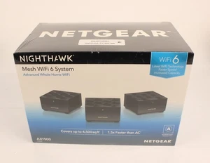 Netgear Nighthawk MK6W AX1500 Whole Home Mesh WiFi 6 Router System NEW SEALED! - Picture 1 of 8