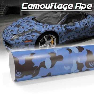 Hoja adhesiva envoltura de vinilo camuflaje mono hágalo usted mismo calcomanía liberación de aire sin burbujas Foto 1 de 4