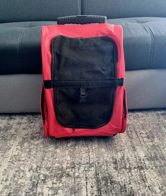 * TIERTRANSPORTBOX * 2 IN 1 * NEU * TIERRUCKSACK * - Bild 1 von 4