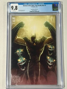 Cubierta variante CGC 9.8 Batman & the Joker: the Deadly Duo #3 Ben Templesmith - Imagen 1 de 1