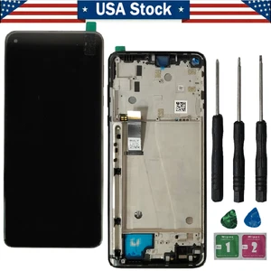 +Frame For Moto G Stylus 5G 2021 XT2131-1 XT2131-3-4 LCD Touch Screen Digitizer - Picture 1 of 6