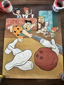 1978 Hanna-Barbera The Flinstones & Pepsi Poster 20”x26” - Picture 1 of 6