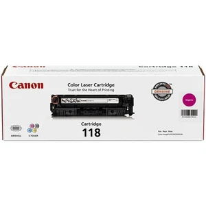 Tóner Original Canon, Cartucho 118 Magenta (2660B001), 1 Paquete, para Canon - Imagen 1 de 1