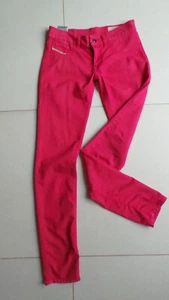 Diesel super soft pink super skinny stretch low rise jeans size 27 UK 10 L34 - Picture 1 of 8