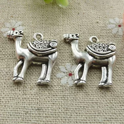 Envío Gratis 48 Piezas Dijes Tibetano Plata Camello Colgante 24x23mm L-209 Foto 1 de 4
