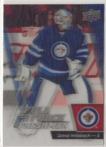 2015-16 Upper Deck Full Force Freshmen Rookie #122 Connor Hellebuyck Winnipeg - Picture 1 of 2