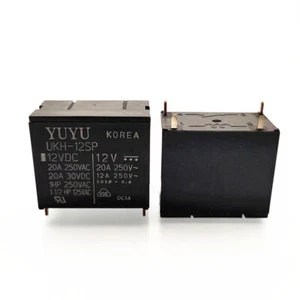 1Pc YUYU UKH-12SP 12VDC Power Relay 20A 250VAC 4Pins - Picture 1 of 1