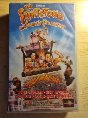 VHS The Flintstones Die Familie Feuerstein Steinzeit-Parodie 87 Minuten  - Bild 1 von 2