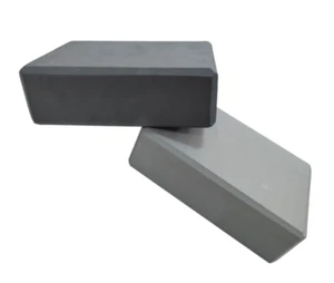 Mune Set of 2 Yoga Blocks Black High Density - Picture 1 of 9