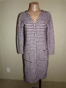Zara Women’s Textured Tweed Long Cozy Cardigan Sweater Duster Size Small - Picture 1 of 10
