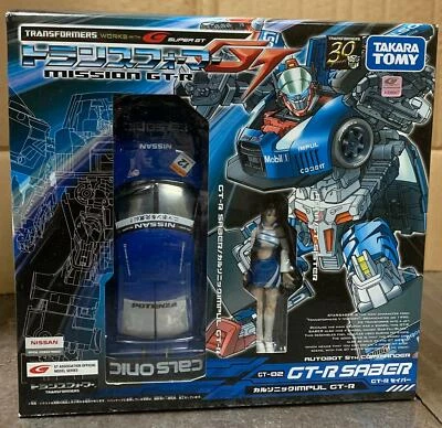BoxDefect Takara Tomy Transformers GT-02 GT-R Saber Autobot 5th Commander Nissan - Image 1 of 4