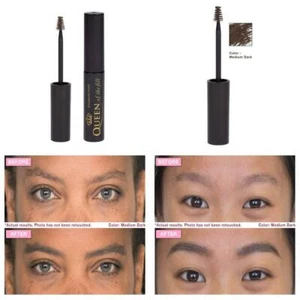 Queen of the Fill Tinted Eyebrow Makeup Gel Cruelty Free (Medium Medium Dark - Picture 1 of 9