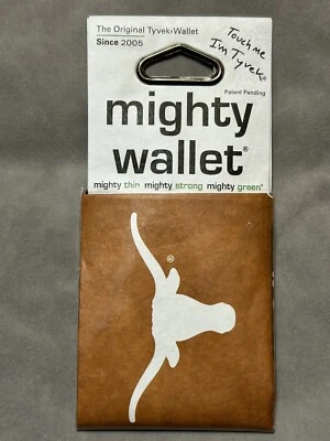 Cartera deportiva Tyvek Mighty Hook 'Em Texas de la Universidad de Texas nueva stock antiguo Foto 1 de 4