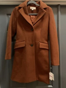 New laundry by shelli segal Rust Coat Size XXS New With Tags - Picture 1 of 7