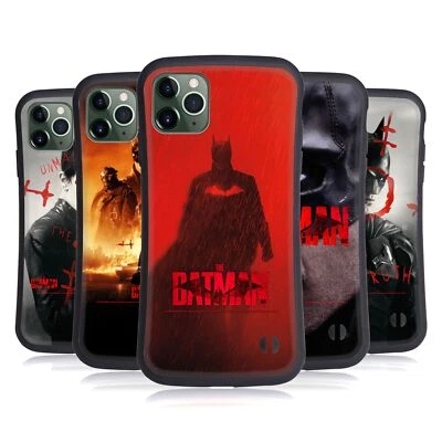 OFFICIAL THE BATMAN POSTERS HYBRID CASE FOR APPLE iPHONES PHONES - Image 1 of 4