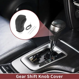 1 Set Car Gear Shift Knob Cover for Hyundai Accent 2018-2022 Black Grey - Picture 1 of 6
