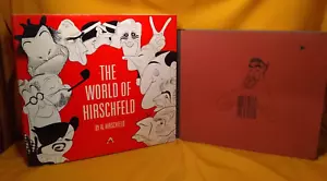Al Hirschfeld The World of Hirschfeld and The American Theatre 2 book lot - Foto 1 di 24