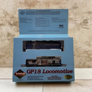 PROTO 2000 SERIES #958, NORFOLK AND WESTERN GP18 LOCOMOTIVE, HO GAUGE - Picture 1 of 6
