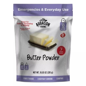 Augason Farms Butter Powder Resellable Pouch, Deshidratado Alimentos de Emergencia 10 años - Imagen 1 de 12