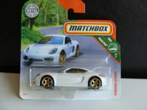 Porsche Cayman 🔥🏆🔥 MBX in bianco madreperla confezione originale/nuovo 1:64 - Foto 1 di 2