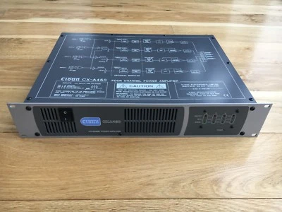 Cloud Electronics CX-A450 4-Kanal Endstufe 4 x 50 Watt Ref: 100214 - Bild 1 von 4