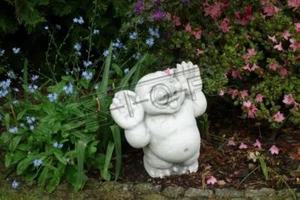 Troll 24cm Skulptur Design Figur Statue Garten Figuren Statuen Skulpturen 101016 - Bild 1 von 2
