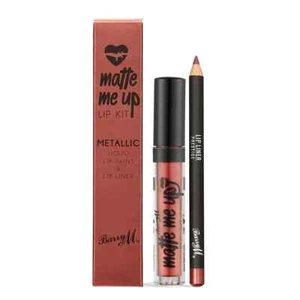 Barry M Matte Me Up Metallic Lip Kit PRESTIGE - Free Shipping - Picture 1 of 1