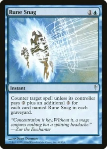 4 Rune Snag 4x x4 - LP - Coldsnap - SPARROW MAGIC mtg - Picture 1 of 1