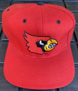 NWOT Vintage 90s Louisville Cardinals New Era Pro Model Hat Cap Wool Blend 7 - Picture 1 of 10