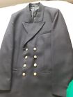 Navy Reefer Jacket By George Lock Dover        42 Large, Braiding and Headband.
