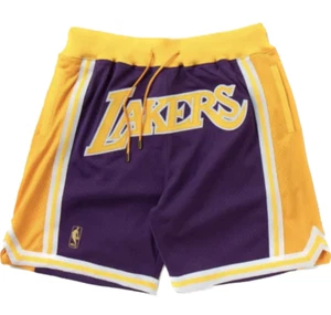 pantaloncini just don lakers - AUTENTICI - NUOVI CON ETICHETTE - Foto 1 di 2