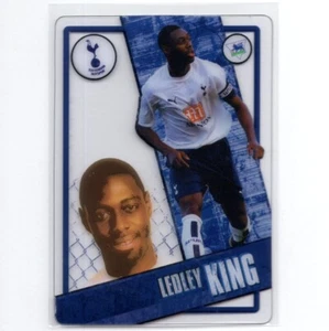 LEDLEY KING 2006-07 Topps I-Card Soccer Acetate Card TOTTENHAM #81 PSA - Picture 1 of 2