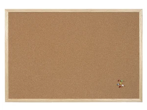 CORK NOTICE BOARDS + / - ALUMINIUM FRAME 400 X 300 600 X 400 900 X 600 MM 1200 - Picture 1 of 7