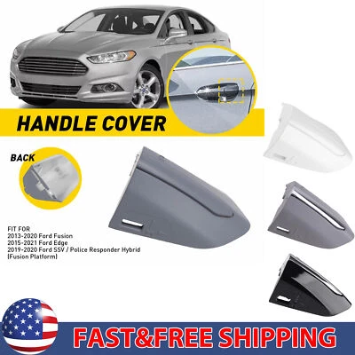 Para Ford Fusion 13-20 Izquierdo Conductor Puerta Manija Llave Bisel Cubierta Sin Pintar Reemplazar Foto 1 de 4