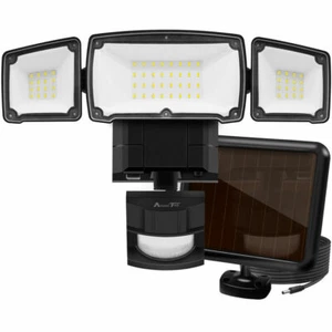 Solar Lights Outdoor, LED Solar Motion Sensor Lights Outdoor Security Lighting - Picture 1 of 7