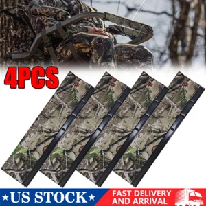 4PCS Tree Stand Rail Pads Waterproof Camo Treestand Shooting Rail Pads 19.6X5.3" - Picture 1 of 15