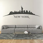 Wandtattoo New York Stadt Skyline Silhouette Aufkleber Wall Wand Tattoo #2079
