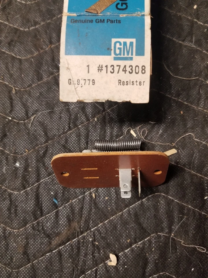 BUICK 1374308 1966 - 1968;LESABRE WILDCAT & ELECTRA 无空调电阻;加热器 — 第 1/2 张图片