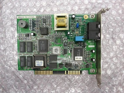 GVC Network Card RJ11 Dual Port ISA F-1128HV/T1 KB3311 - Image 1 of 4