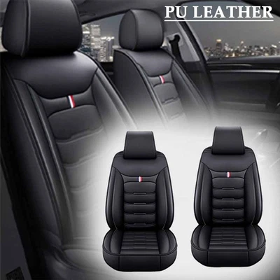 For Nissan Titan 2000-2023 Car Front Seat Covers Front Protector Leather 2-Seat Foto 1 de 4