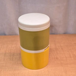 Coctelera apilable vintage Tupperware especias azúcar con tapa cosecha colores 1308 - Imagen 1 de 10