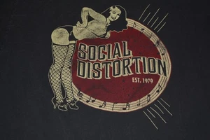 2XL Black Social Distortion Est 1979 Shirt - Picture 1 of 2