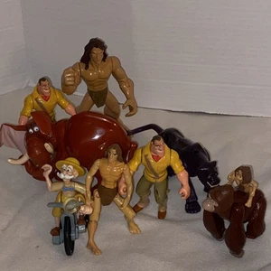 Disney Burroughs McDonalds Tarzan Fast Food Figuren 1999 (8) - Bild 1 von 9