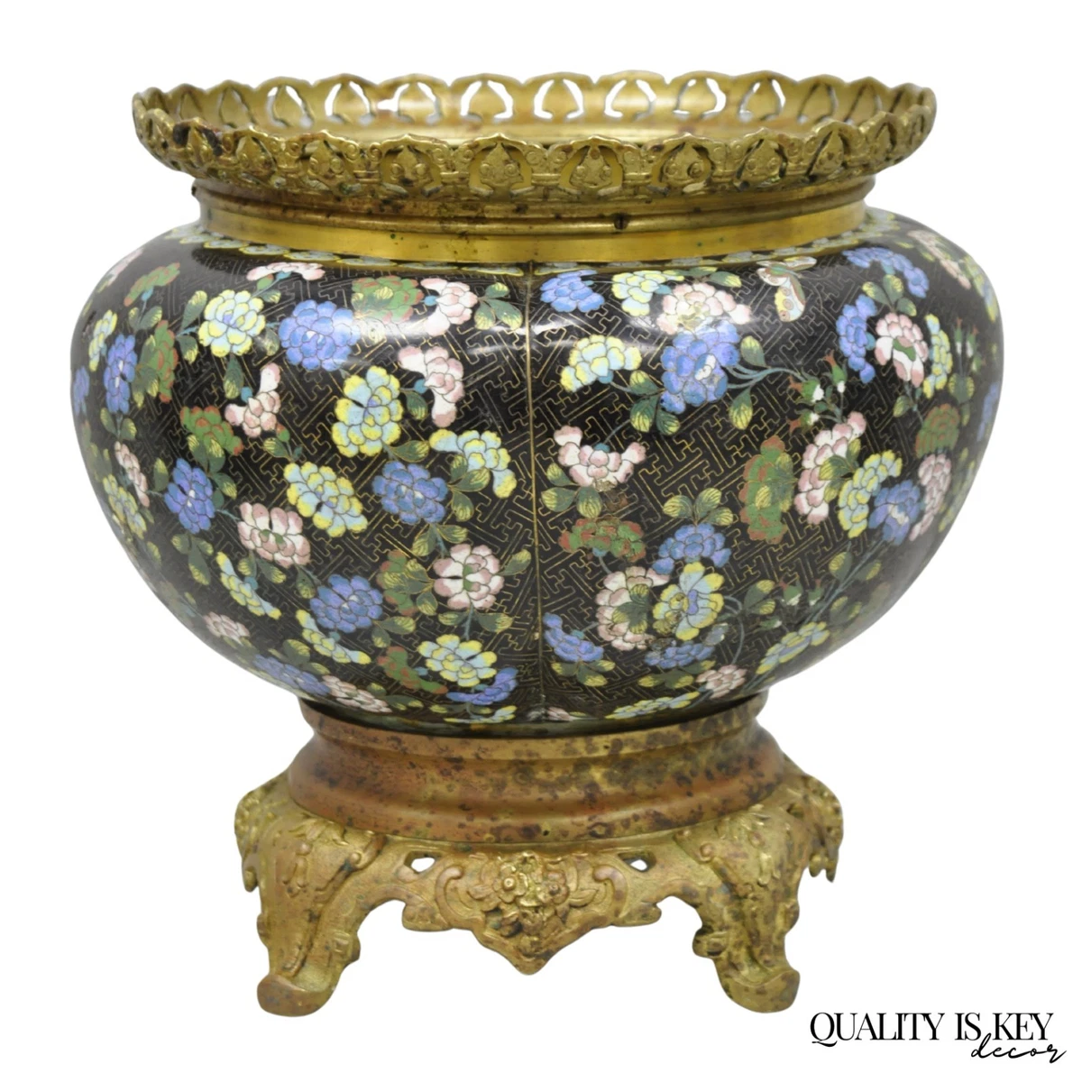 中国古董Cloisonne花瓶| eBay