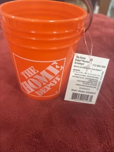 Home Depot Mini Bucket Christmas Holiday Ornament - Picture 1 of 9