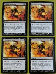 Postmortem Lunge x4 New Phyrexia 4x Playset Magic the Gathering MTG - Picture 1 of 1