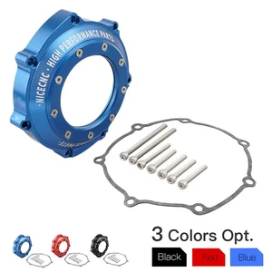 Transparent Clutch Cover + Gasket Kit For Yamaha YFZ450X 10-11 YFZ450R 2009-2023 - Picture 1 of 15