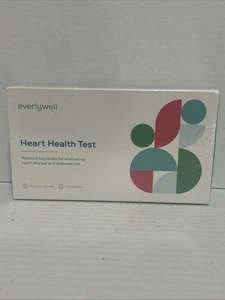 Everlywell Heart Health Home Test-Certified Cholesterol, Triglyceride,HbA1c. - Picture 1 of 4