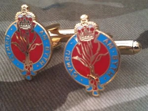 Welsh Guards Military Cufflinks - Picture 1 of 1
