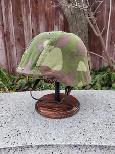 Finnish Army M40/55 Helmet w/M62 Cover - Picture 1 of 11